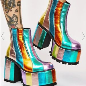 Doll’s Kill Current Mood Miracle wonder boots 6